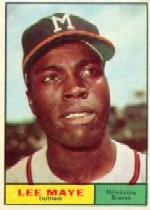 1961 Topps Baseball Cards      084      Lee Maye